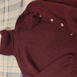 Sparkly turtle neck sweater